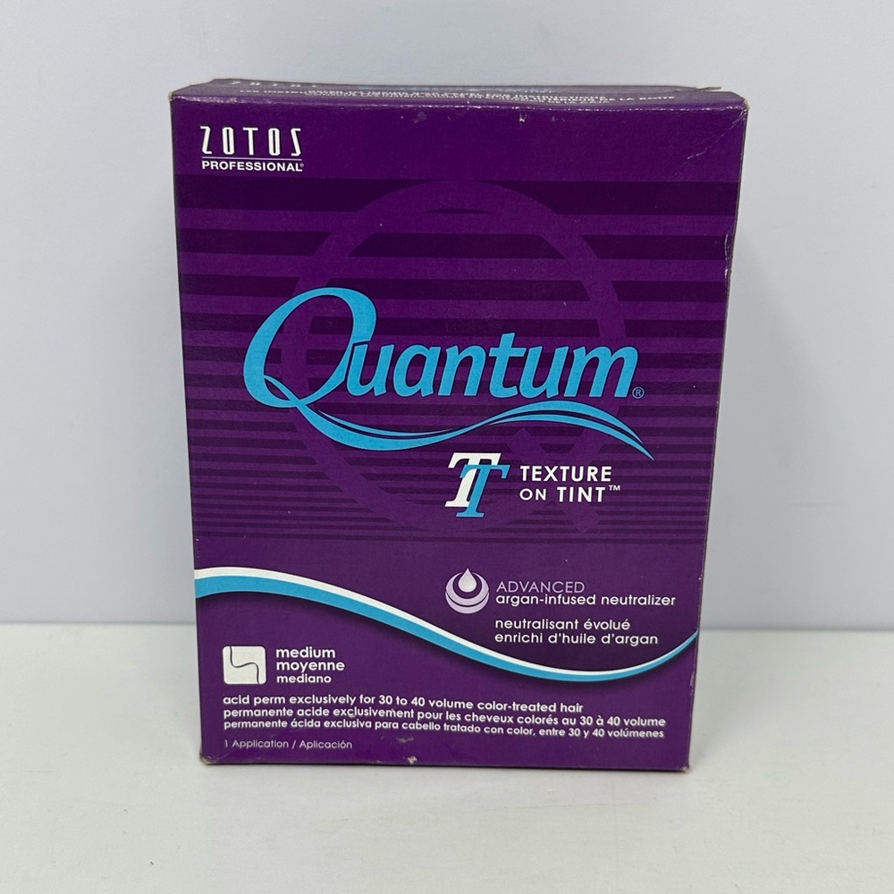 Zotos Professional Quantum Texture on Tint Acid Perm Argan Infused Medium Curl